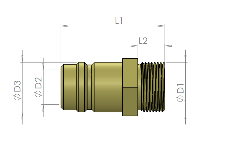 Liitäntänippa, avoin