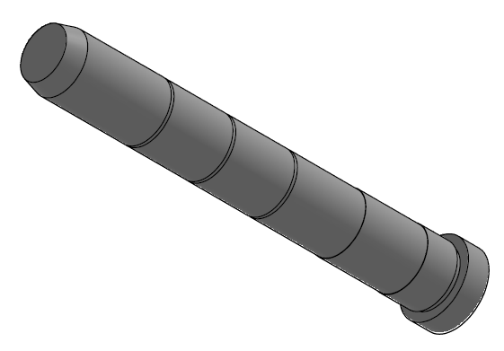N081 Ohjaustappi puristussovitteella