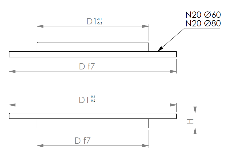 N20 Ohjausrengas